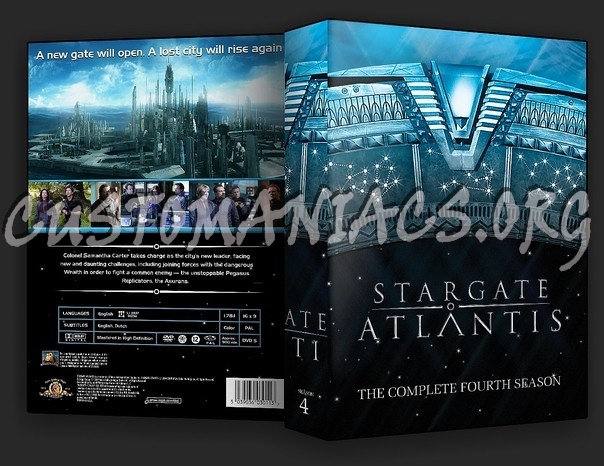 Stargate Atlantis - The Complete Series dvd cover