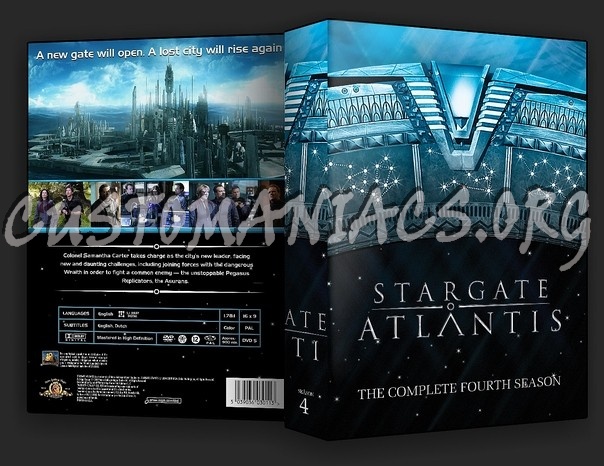 Stargate Atlantis - The Complete Series dvd cover