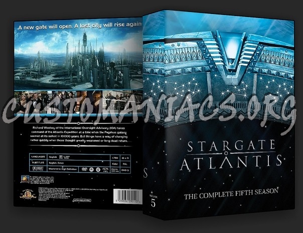 Stargate Atlantis - The Complete Series dvd cover