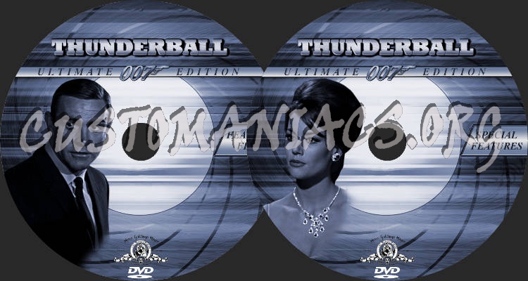 Thunderball dvd label