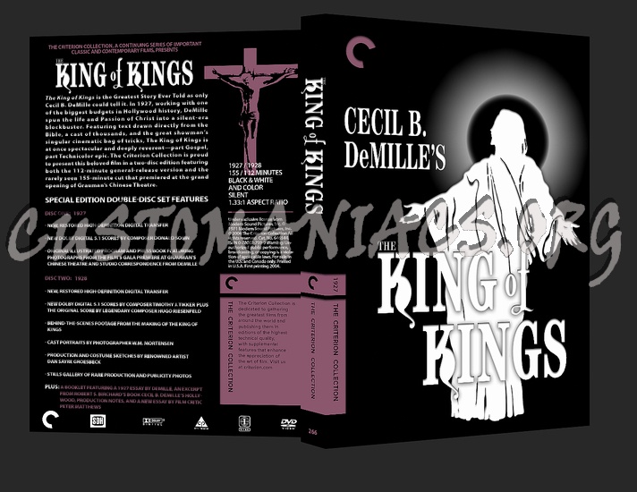 266 - King of kings dvd cover
