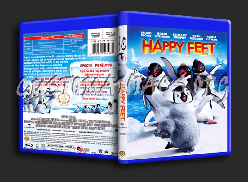 Happy Feet blu-ray cover