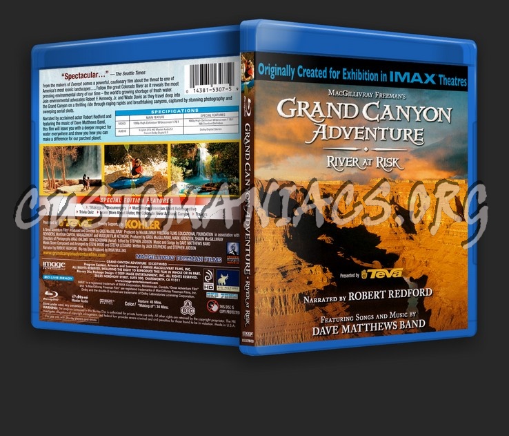Grand Canyon Adventure blu-ray cover