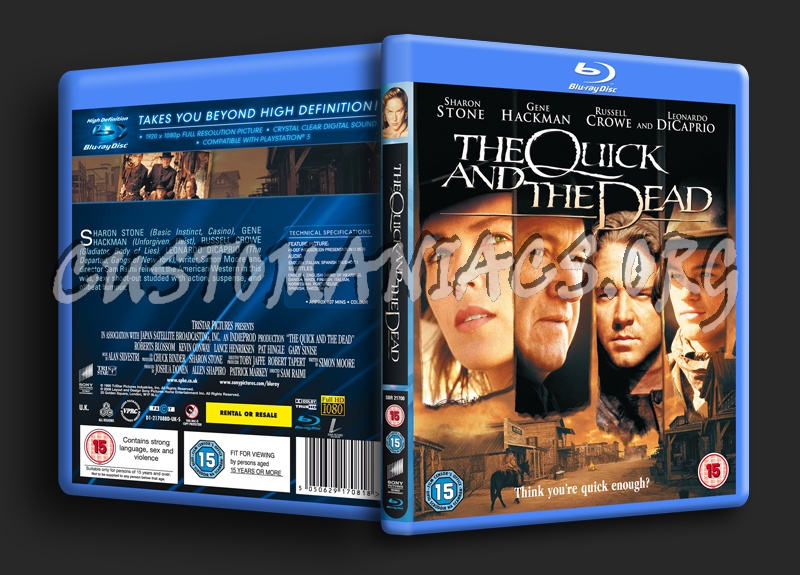 The Quick and the Dead blu-ray cover