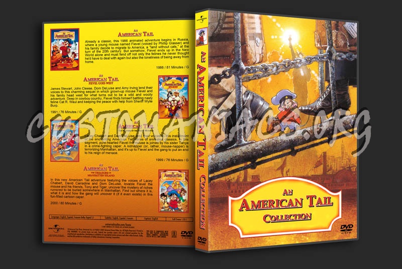 An American Tail Collection dvd cover