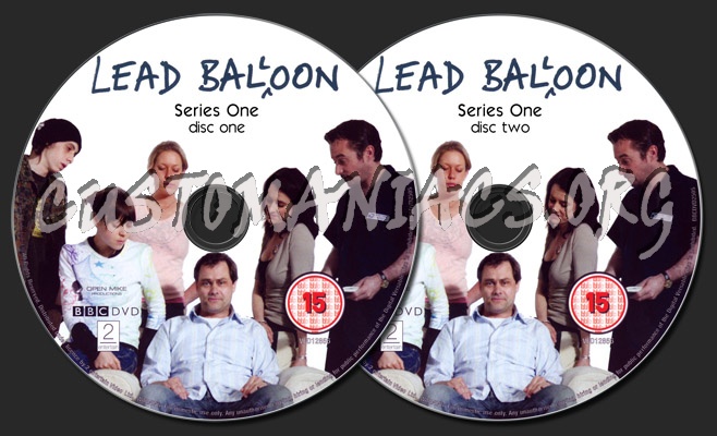 Lead Balloon Series 1 dvd label