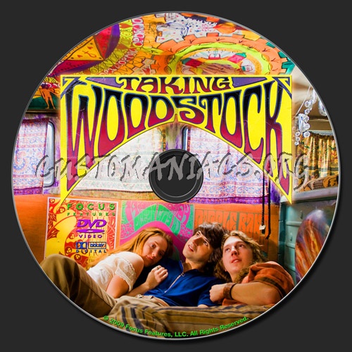 Taking Woodstock dvd label