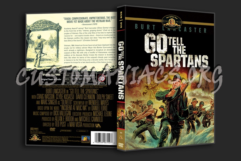 Go Tell the Spartans dvd cover