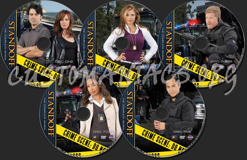 Standoff - TV Collection dvd label