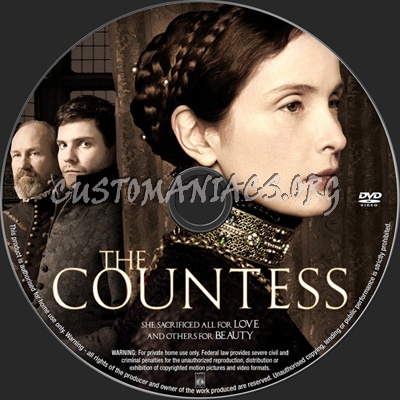 The Countess dvd label