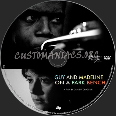 Guy and Madeline on a Park Bench dvd label