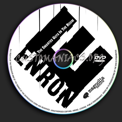 Enron - The Smartest Guys In The Room dvd label