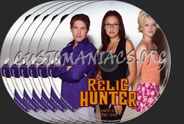 Relic Hunter Season 2 dvd label