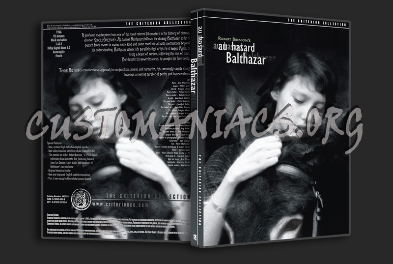 297 - Au Hasard Balthazard dvd cover