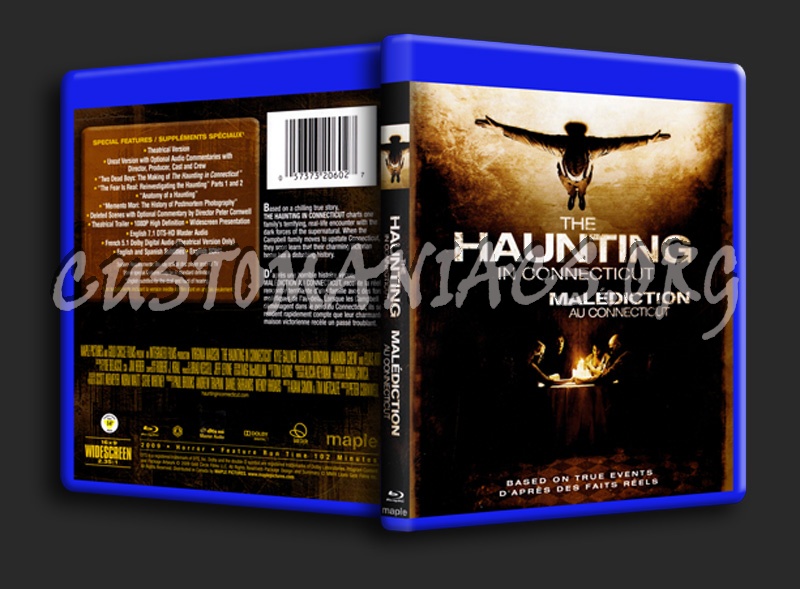 The Haunting In Connecticut blu-ray cover