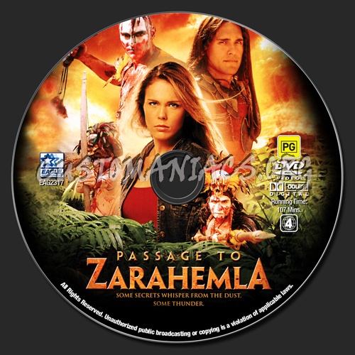 Passage To Zarahemla dvd label