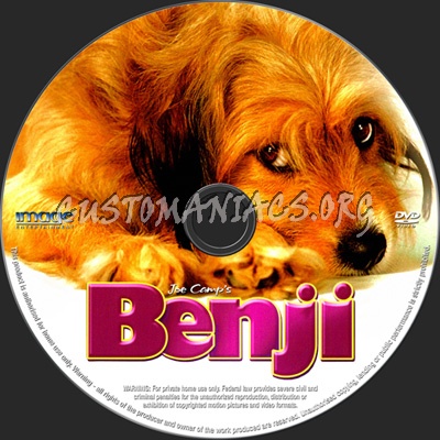 Benji dvd label