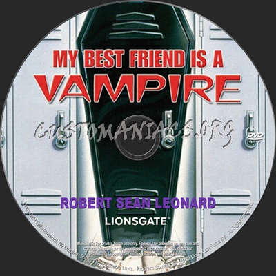 My Best Friend Is a Vampire dvd label