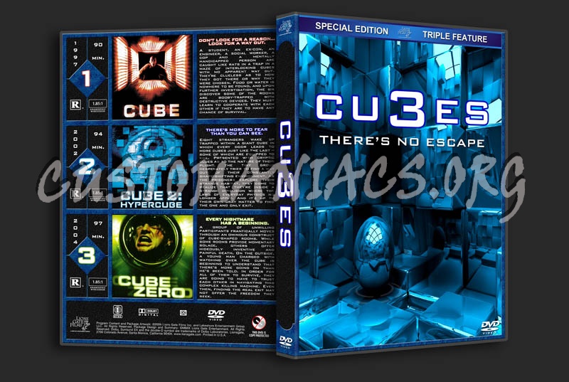 Cube Trilogy dvd cover