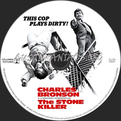 The Stone Killer dvd label