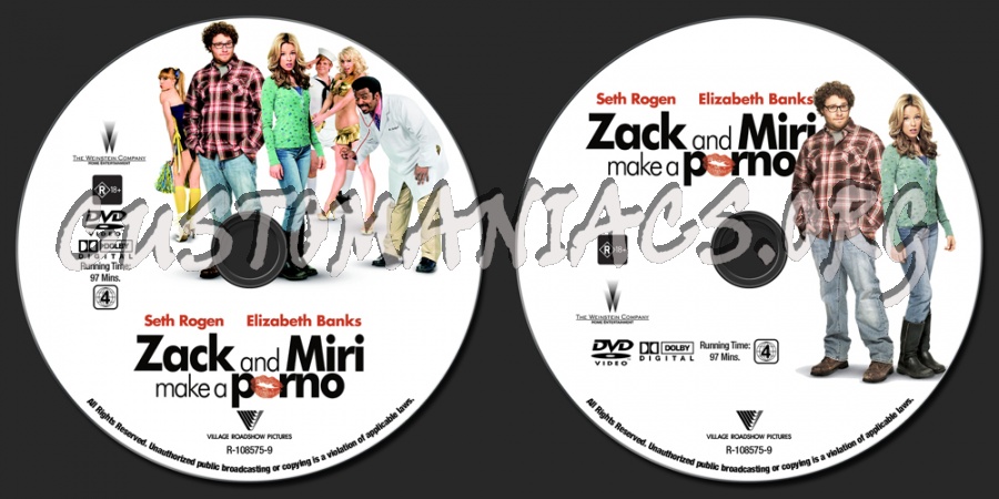 Zack And Miri Make A Porno dvd label