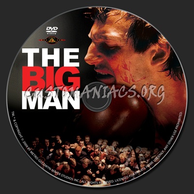 The Big Man dvd label