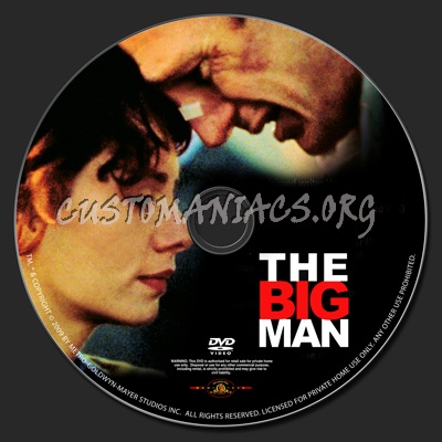 The Big Man dvd label