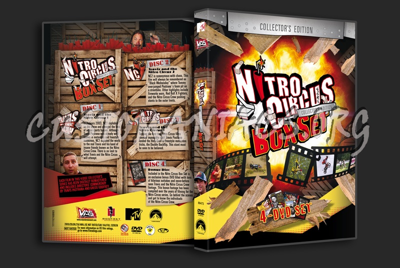 Nitro Circus Boxset dvd cover