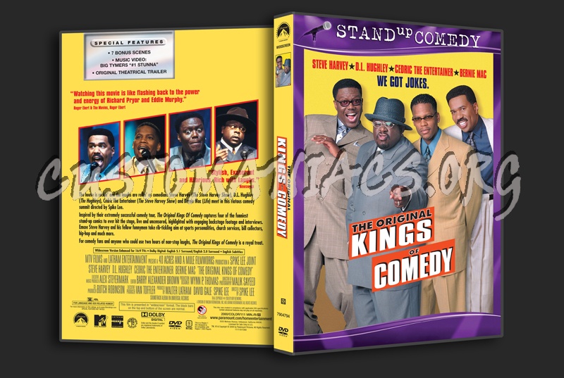 The Original Kings of Comedy dvd cover