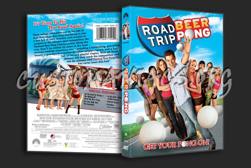 Road Trip Beer pong dvd cover