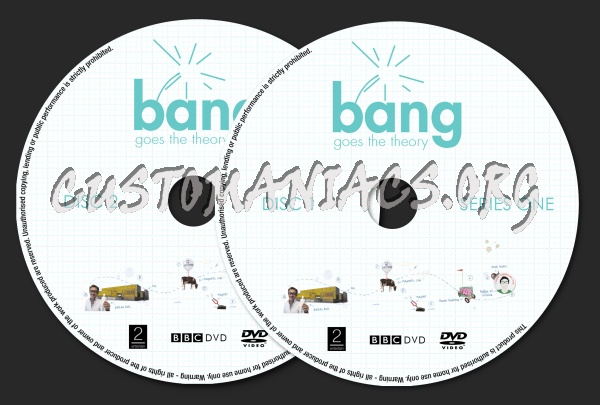 Bang Goes The Theory dvd label