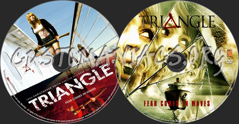 Triangle dvd label
