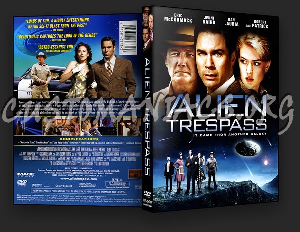 Alien Trespass dvd cover