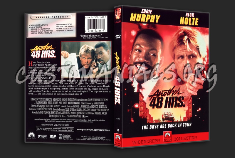 Another 48 Hrs. dvd cover