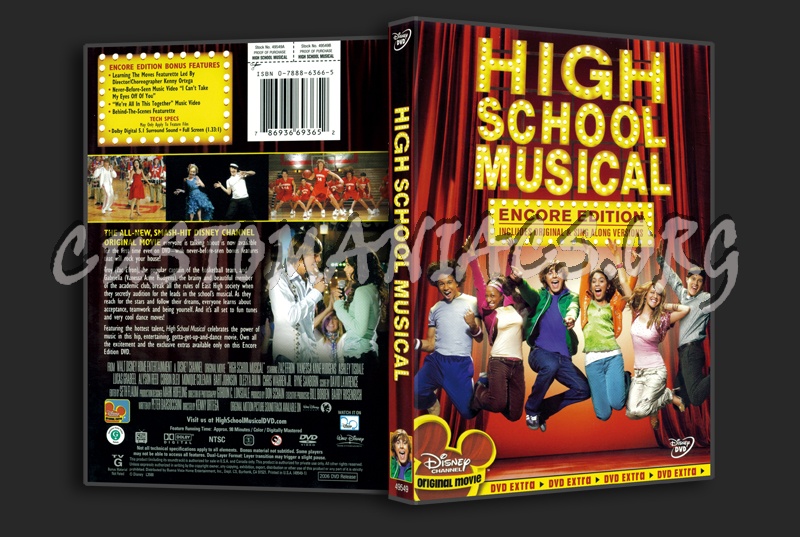 High School Musical dvd cover