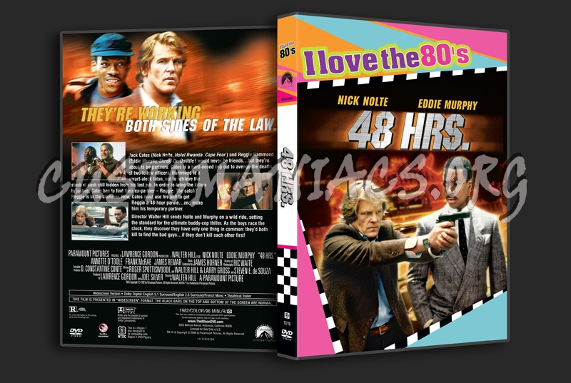 48 Hrs. dvd cover