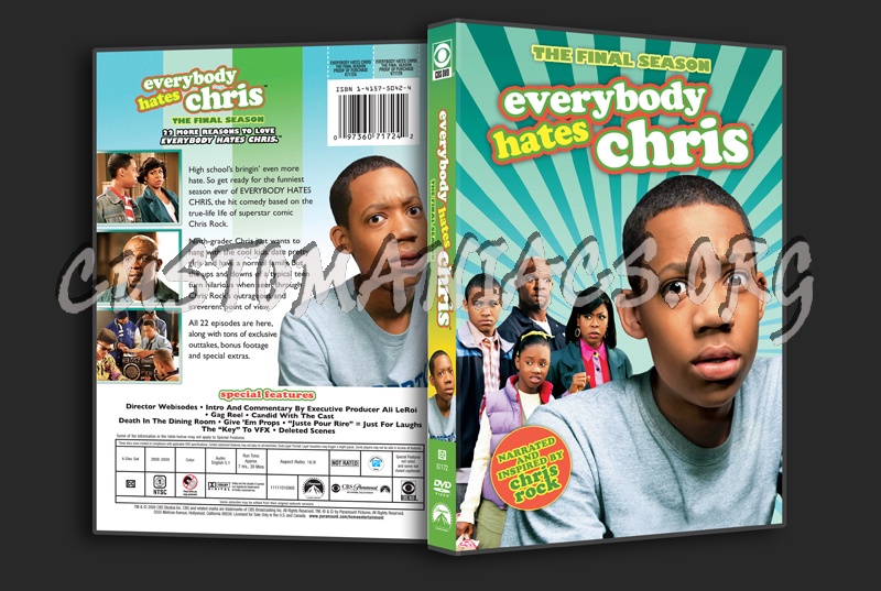 Everybody Hates Chris Season 4 dvd cover