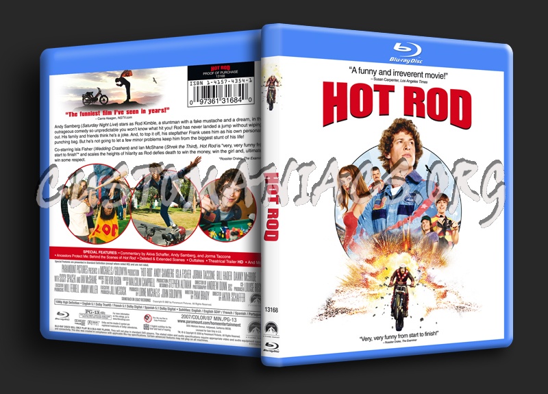 Hot Rod blu-ray cover