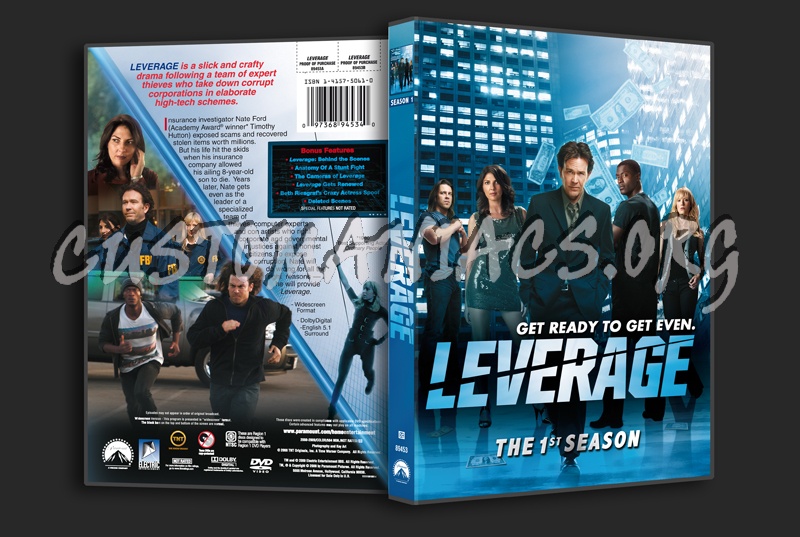 Leverage Season 1 dvd cover