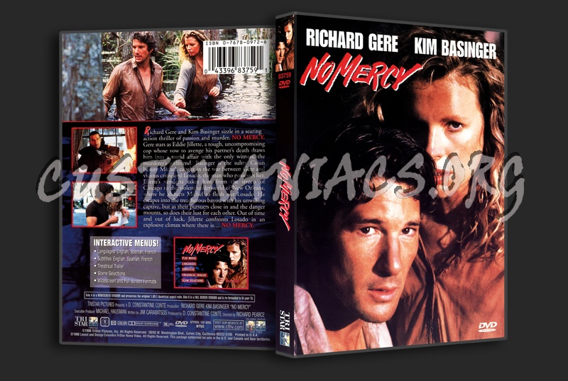 No Mercy dvd cover