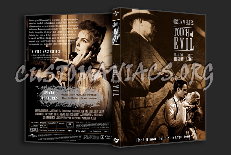 Touch of Evil dvd cover