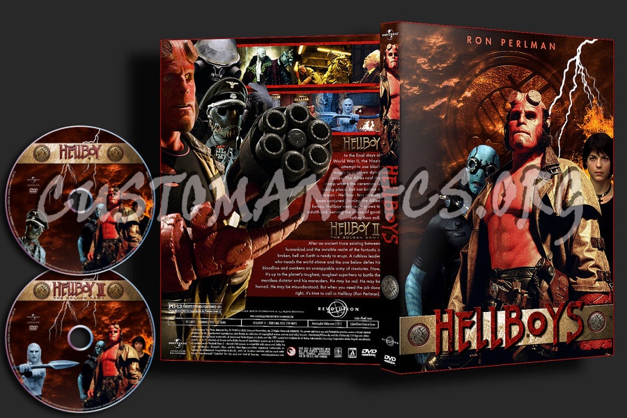 Hellboy : Hellboy 2 Multi dvd cover