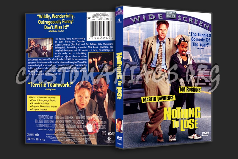 Nothing To Lose dvd cover