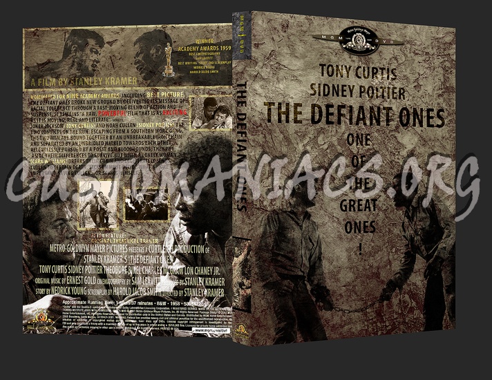The Defiant Ones dvd cover