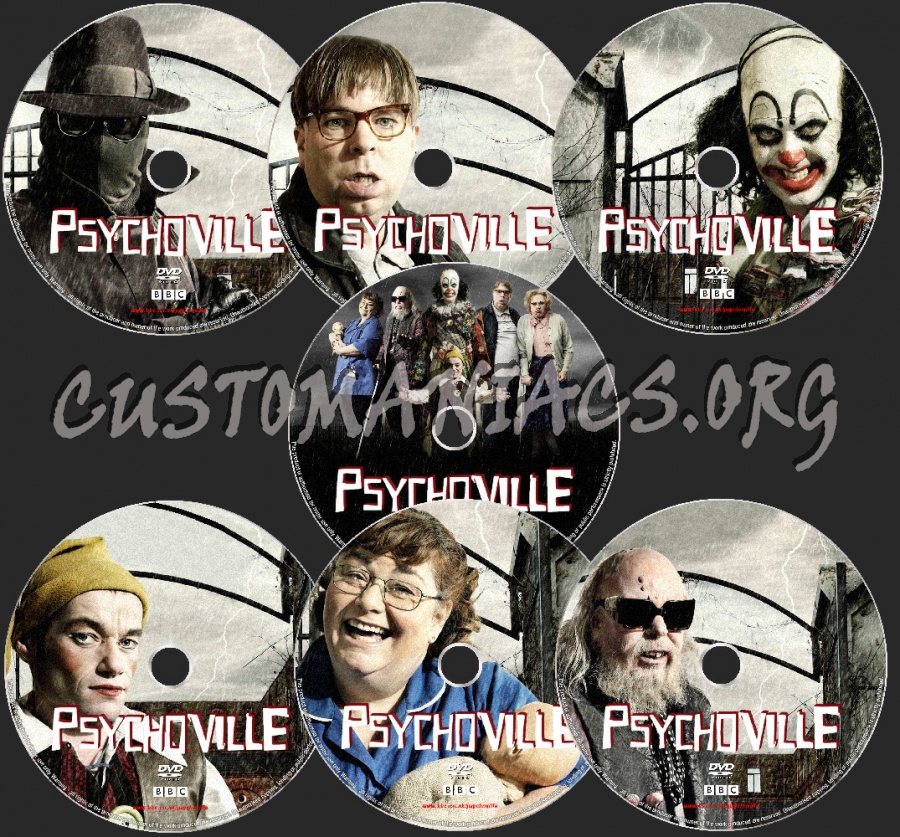 Psychoville dvd label