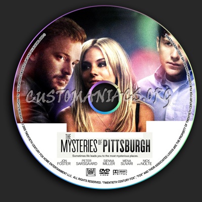 The Mysteries Of Pittsburgh dvd label