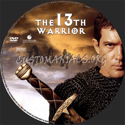 The 13th Warrior dvd label