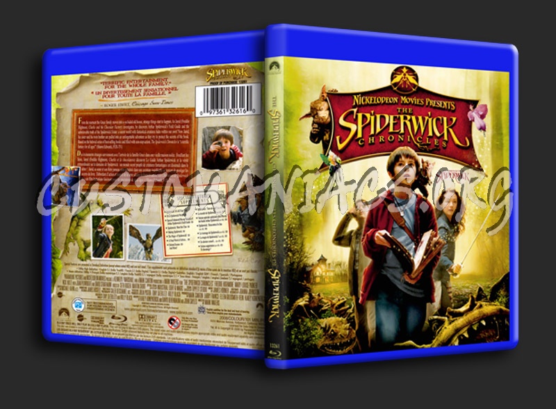 The Spiderwick Chronicles blu-ray cover