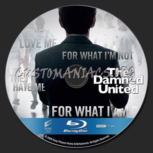 The Damned United blu-ray label