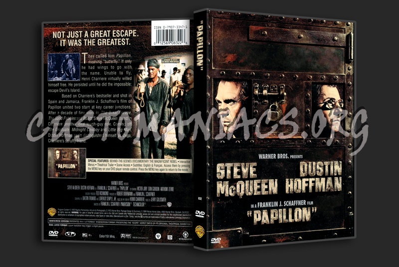 Papillon dvd cover